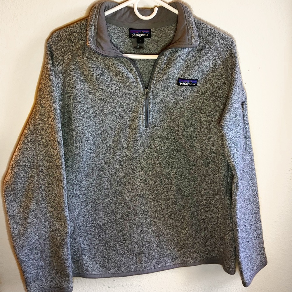 Half-Zip Grey Patagonia Pullover